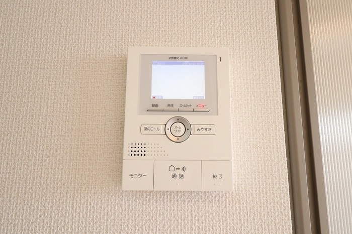 サンモールのセキュリティ|録画機能付きTVインターホン