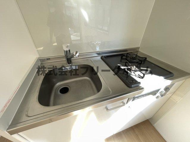 三鷹市牟礼３丁目のアパートのキッチン