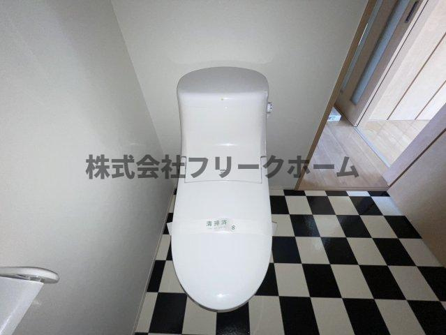 三鷹市牟礼３丁目のアパートのトイレ