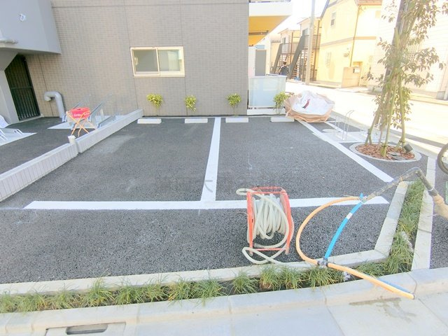 リヴシティ蒲田イーストのその他共用部分|バイク置き場　空き状況等詳細はお問合せください。