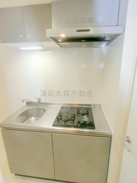 リヴシティ蒲田イーストのキッチン|2口ガスシステムキッチン