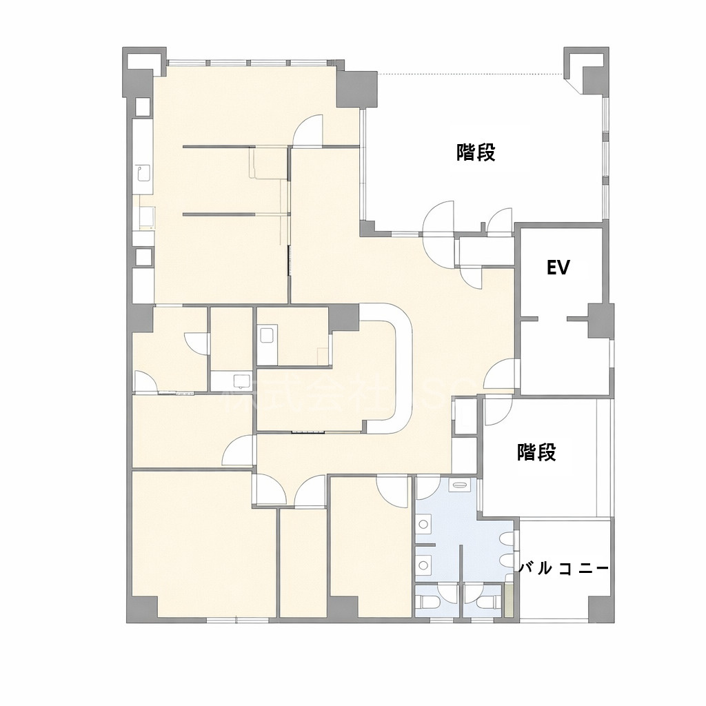 ラパンジール日本橋の間取り