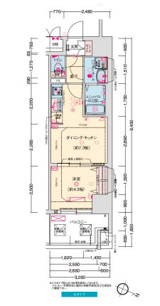 【間取り】 | プレサンス神戸セレスティア