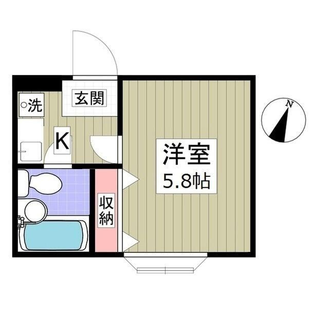 ザ・ウェーブ西ヶ丘の間取り