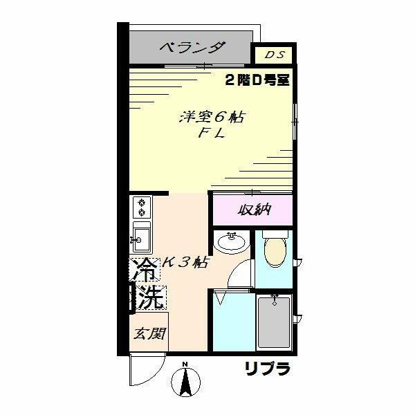 Ｌｉｖｅ　Ｌａ（リブラ）の間取り