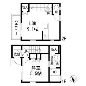 【間取り】 | Villa K