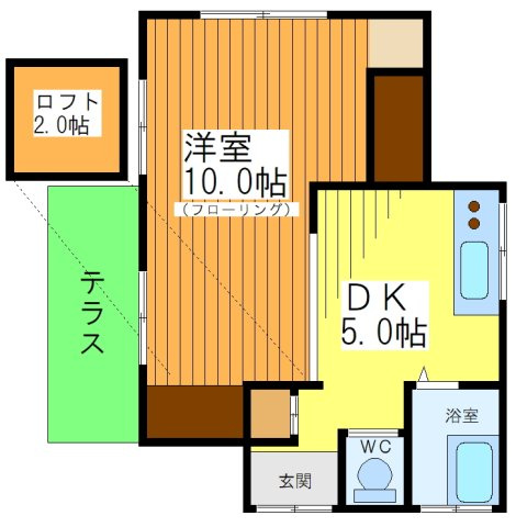 海老澤貸家の間取り|DIY完成、おもっいきりやりました！
