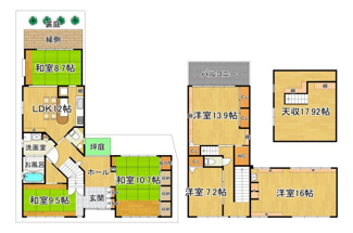 【間取り】 | 小山元町 戸建