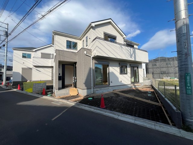 相模原市南区上鶴間本町９丁目　新築全12棟の前面道路含む現地写真|3-N