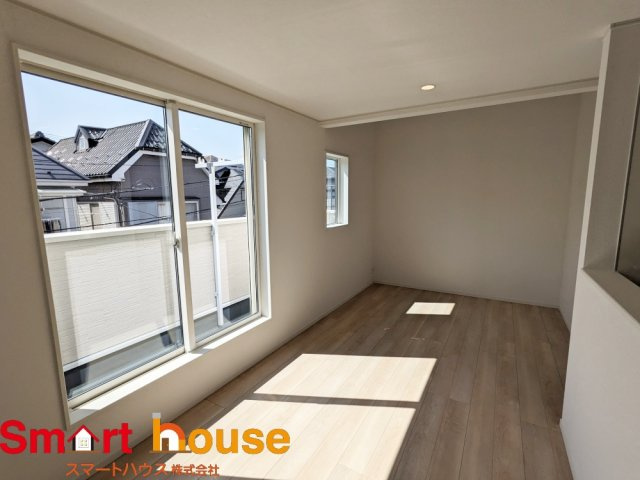 相模原市南区相武台　新築2棟の居間・リビング