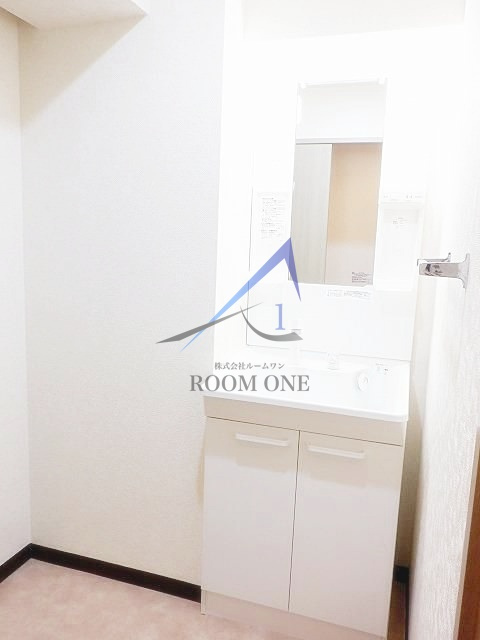 プラティーク鶴見中央の洗面所|洗面台です。