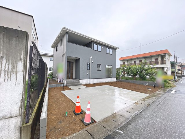 新築戸建・新築建売　太田市浜町1期　太田小学校・太田西中学校の外観|駐車スペースは2台可能です！（車種による）