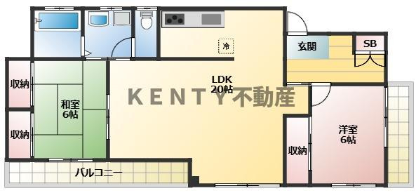 【間取り】 | レジデンス尾崎