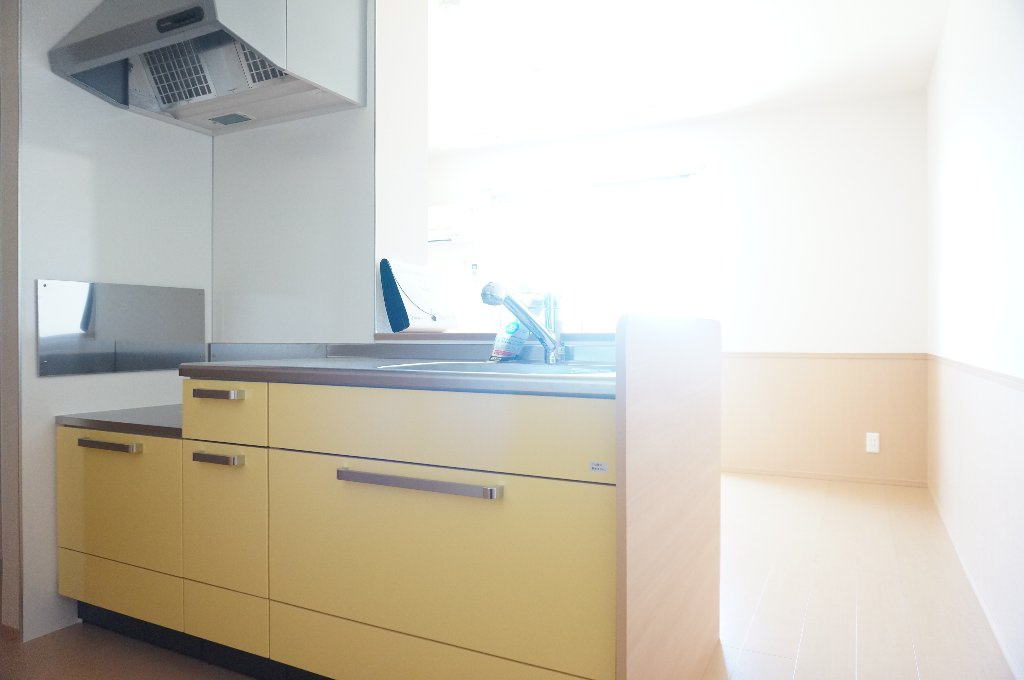 上益城郡益城町大字広崎のアパートのキッチン