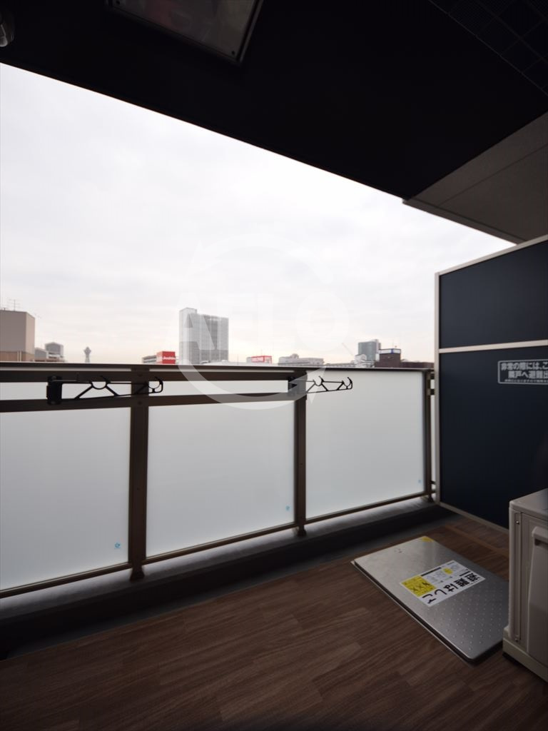 プレサンス難波インフィニティのバルコニー|プレサンス難波インフィニティ　バルコニー