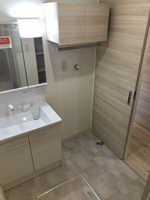 クレセント・トウヨウ A棟の洗面所