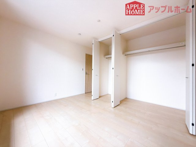 [新築住宅] 深谷市岡里 第3 全1棟の洋室|２階居室は全室収納あり！たっぷりある収納活用でお部屋もキレイを保てます♪