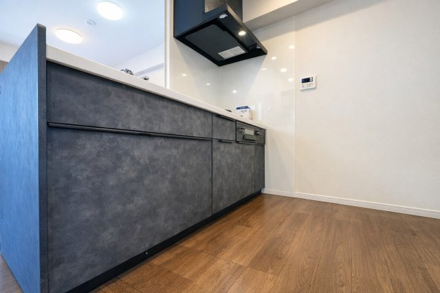 ライオンズマンション小岩第5のキッチン|毎日の料理が楽しくなる、機能的でスタイリッシュなキッチン。収納も豊富で、すっきりとした空間を保ちながら、家族との会話が自然と生まれる心地よい場所です。