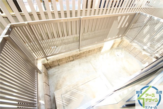 ユマリアコートのバルコニー