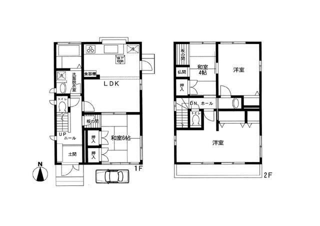 西東京市富士町戸建の間取り