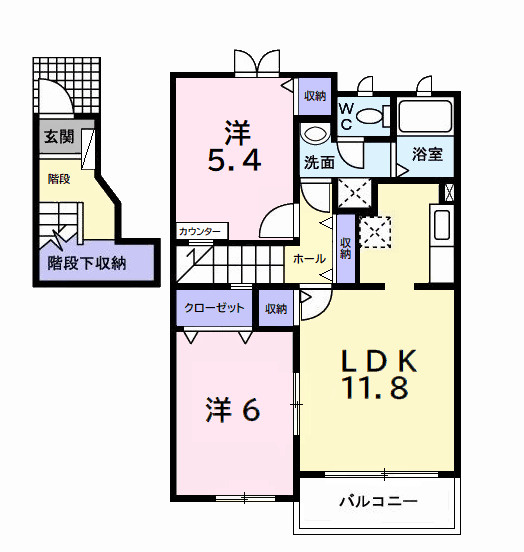 【間取り】 | グランドステージＣ