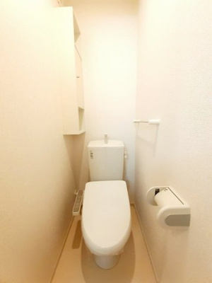 【トイレ】 | サニーレジデンスＡ | 落ち着いた色調のトイレです