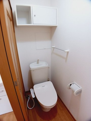 【トイレ】 | グレイスＦｕｊｉⅡ | ゆったりとした空間のトイレです