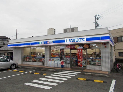 【周辺】 | エルディム野村 | ローソン　富士伝法店まで450m