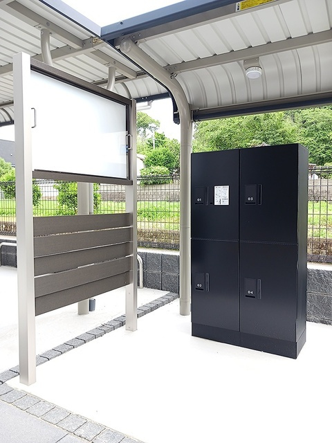 ピエモンテ　愛宕のエントランス|宅配BOX付で荷物の受取に便利です★