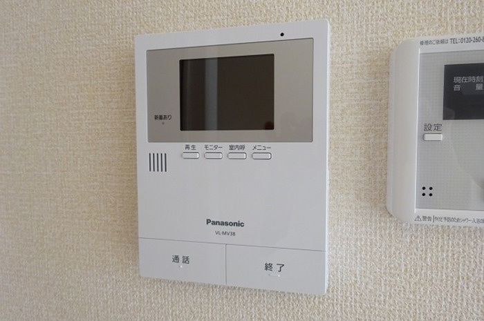 コンフォートⅡ　Aのセキュリティ|TVインターホン