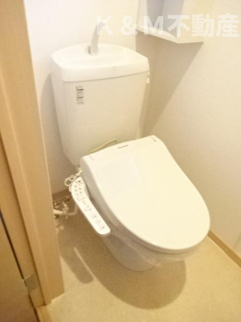 グランツ豊四季のトイレ|コンパクトで使いやすいトイレです