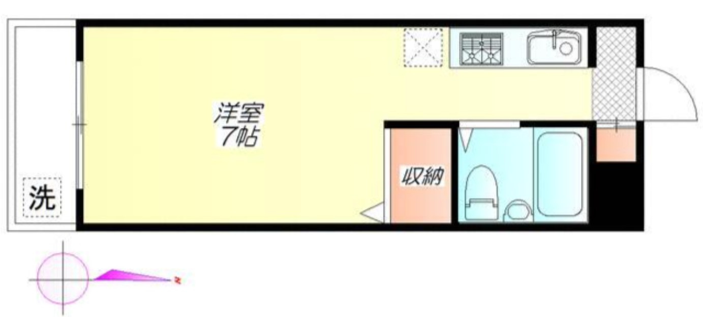 TAIYOマンションの間取り