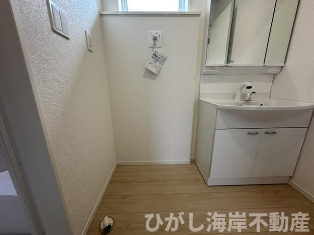 茅ケ崎市中島　新築戸建のランドリースペース|洗濯機置場