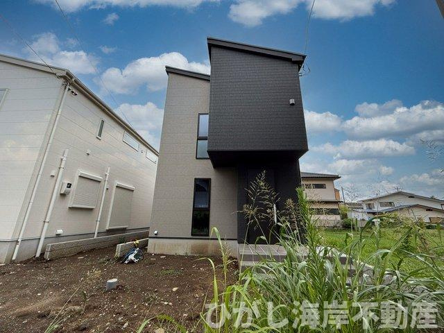 茅ヶ崎市西久保　新築戸建　全4棟の外観|6月15日撮影　建築中　現地外観