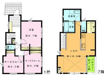 茅ヶ崎市西久保　新築戸建　全4棟の前面道路含む現地写真|6月15日撮影　建築中　現地外観