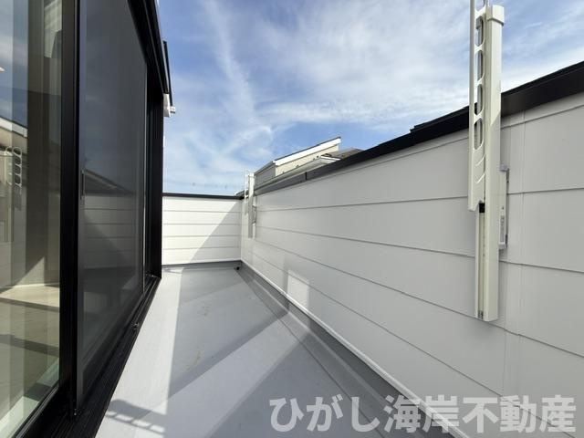 茅ヶ崎市高田2丁目　新築戸建　のバルコニー|バルコニー