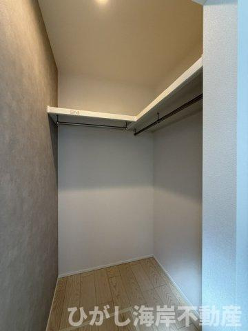茅ヶ崎市高田2丁目　新築戸建　の収納|ウォークインクローゼット