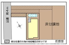 茅ヶ崎市高田2丁目　新築戸建　の間取り|区画図