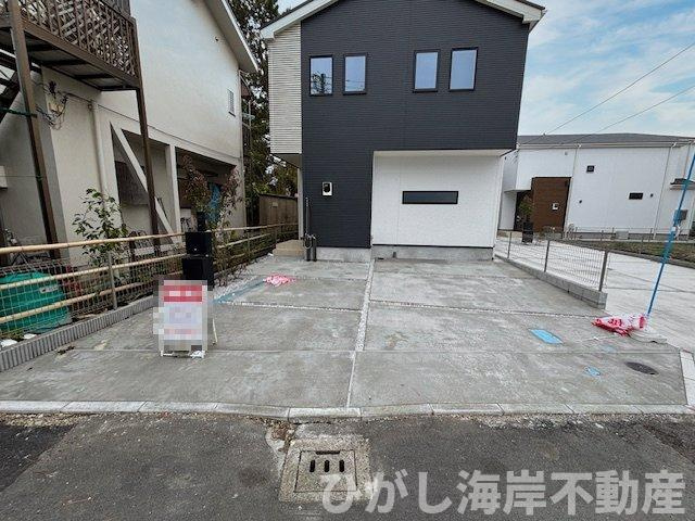 茅ヶ崎市中海岸４丁目　新築戸建　全３棟の駐車場|駐車スペース