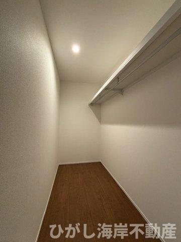 茅ヶ崎市中海岸４丁目　新築戸建　全３棟の収納|ウォークインクローゼット