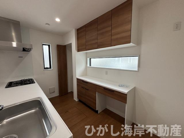茅ヶ崎市中海岸４丁目　新築戸建　全３棟のキッチン|キッチンスペース