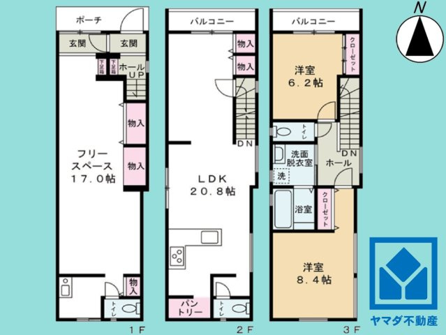 西宮市和上町の間取り