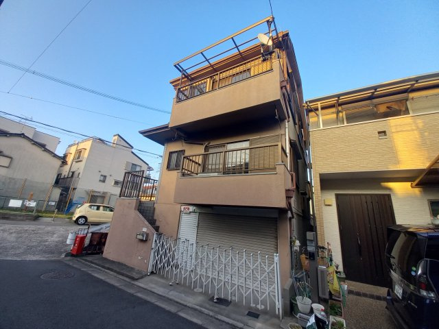 【外観】 | 津之江町2丁目車庫付貸家