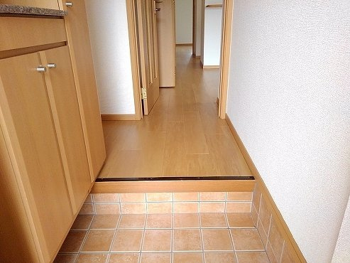 ササラビレッジの玄関