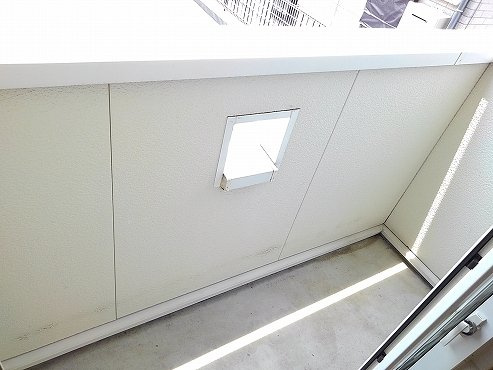 エクセラン則直Ⅲのバルコニー