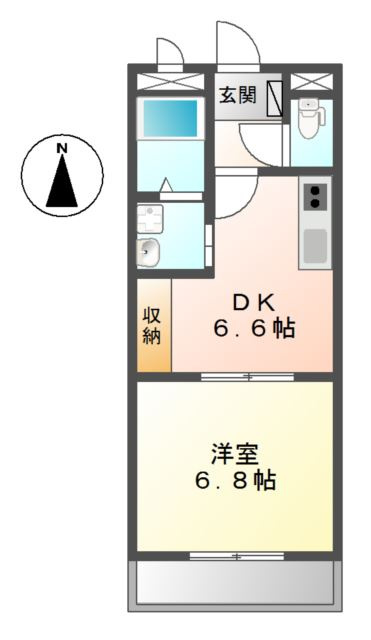 リヴィエールの間取り