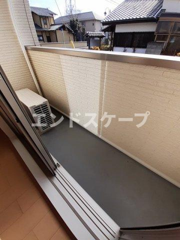 アルドールＶのバルコニー|高崎、前橋のお部屋探しはエンドスケープまで！お客様の理想お聞かせ下さい♪
