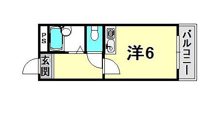 ワンズ仁川の間取り