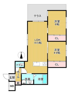 【間取り】 | アドバンスコート四条堀川