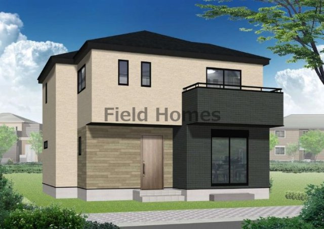 茅ヶ崎市芹沢新築戸建て　第1-4号棟の外観|外観イメージ「茅ヶ崎市芹沢新築戸建て　4号棟」